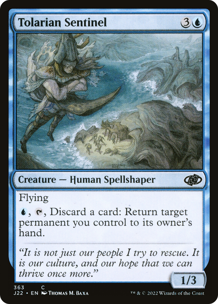 Tolarian Sentinel (J22-363) - Jumpstart 2022