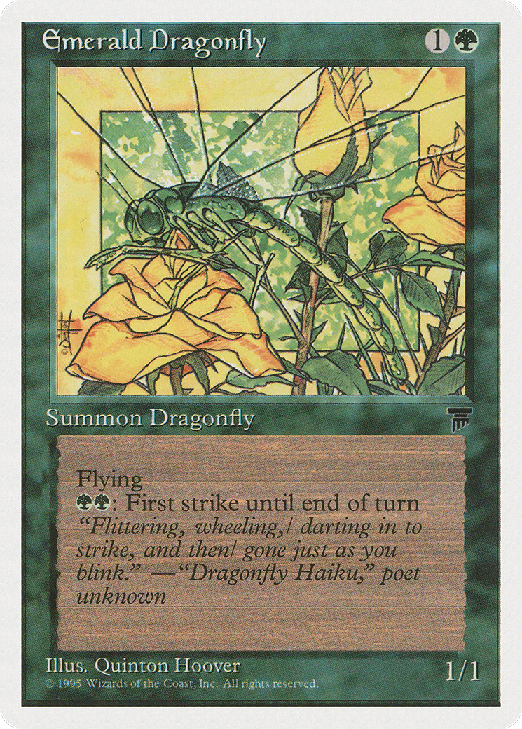 Emerald Dragonfly (CHR-63) - Chronicles