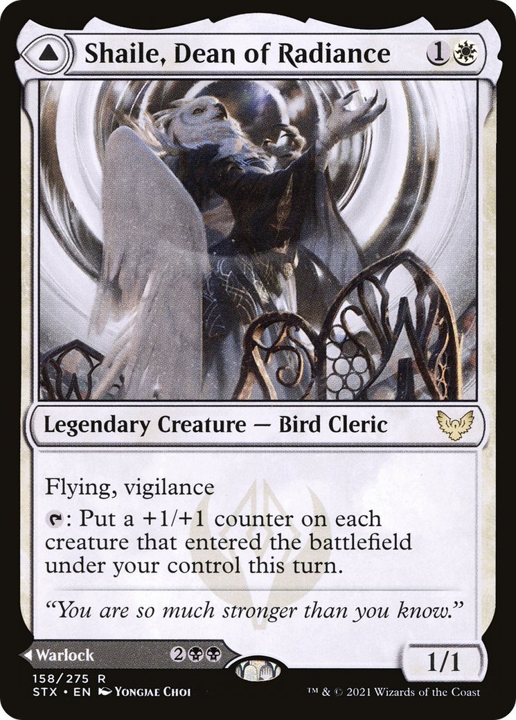 Shaile, Dean of Radiance (STX-158) - Strixhaven: School of Mages