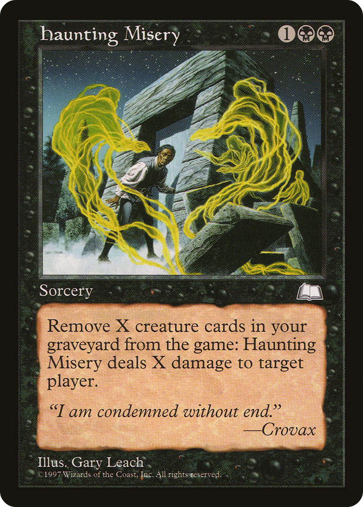Haunting Misery (WTH-71) - Weatherlight