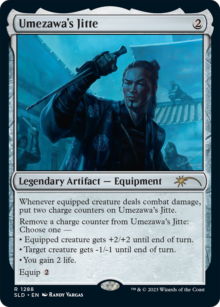 Umezawa's Jitte (SLD-1288) - Secret Lair Drop Foil