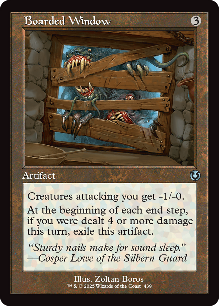 Boarded Window (INR-439) - Innistrad Remastered Foil