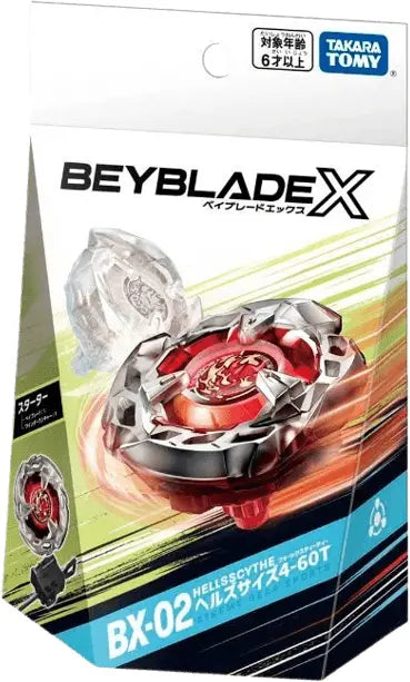 Beyblade X -  BX-02 Starter - Hells Scythe 4-60T