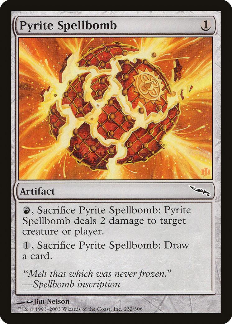 Pyrite Spellbomb (MRD-232) - Mirrodin