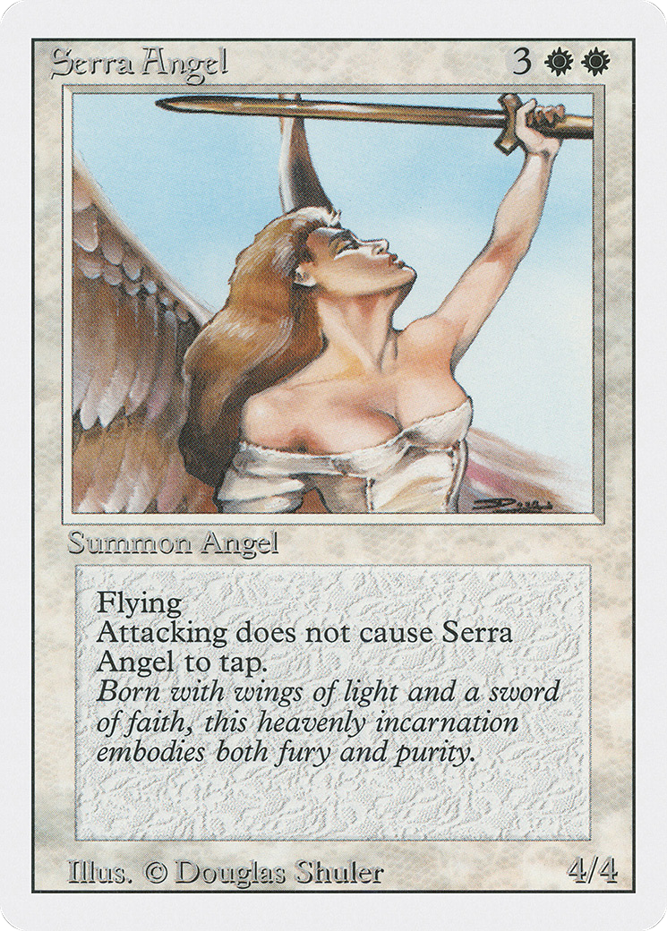 Serra Angel (3ED-40) - Revised Edition