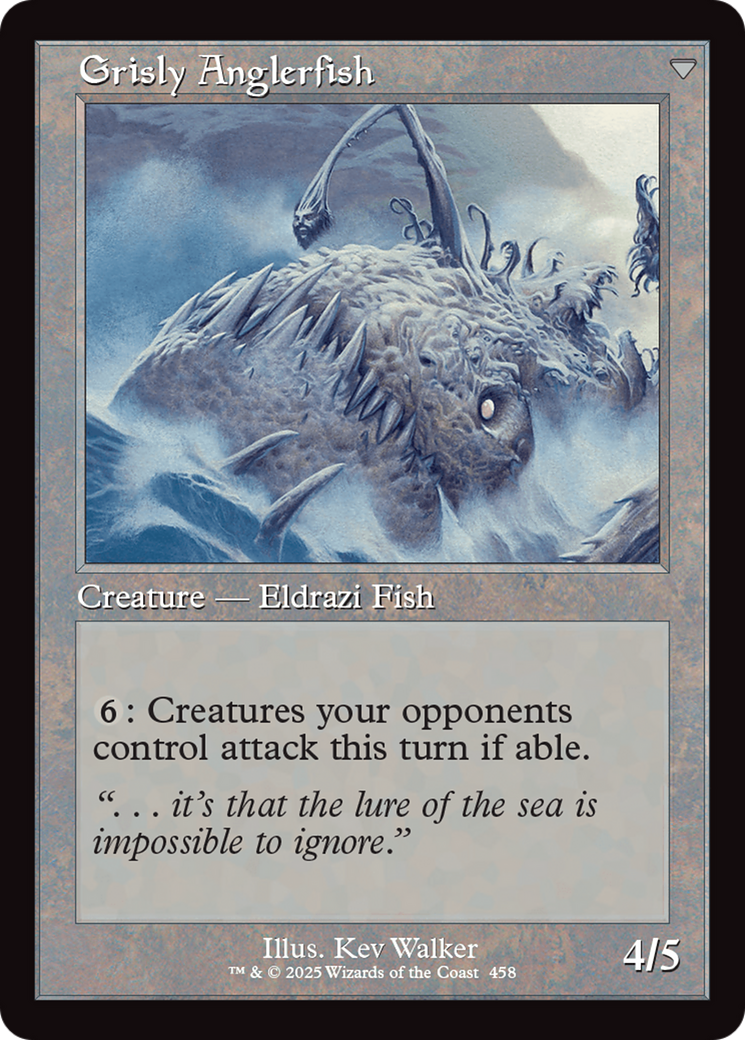 Grizzled Angler // Grisly Anglerfish (INR-458) - Innistrad Remastered