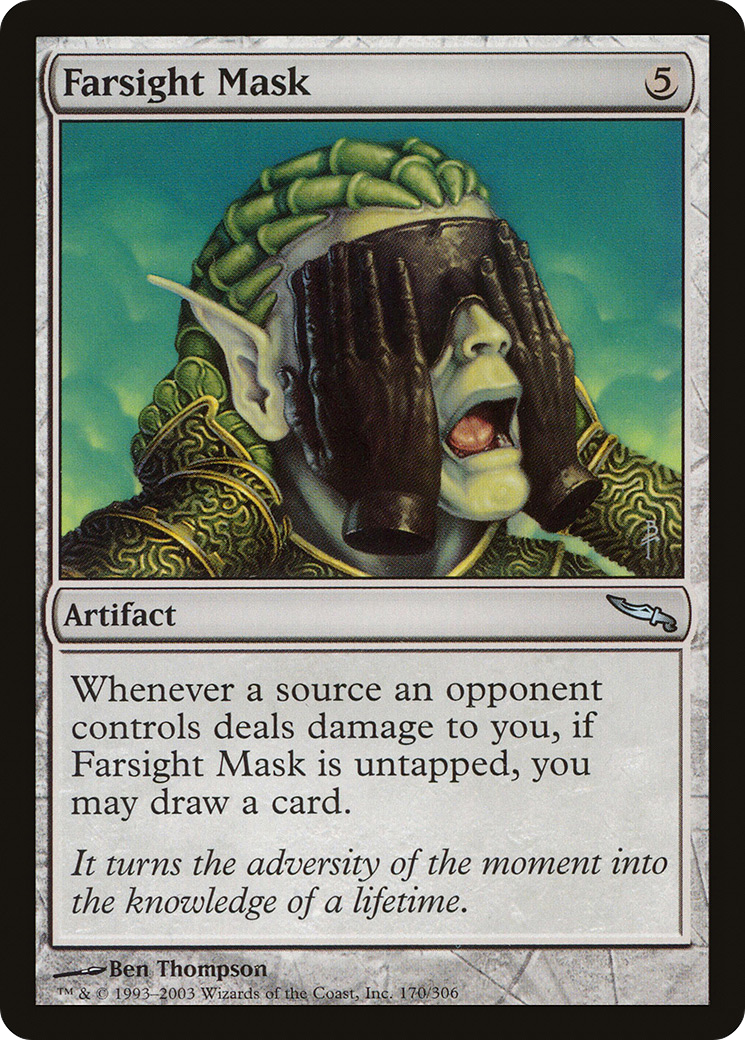 Farsight Mask (MRD-170) - Mirrodin Foil