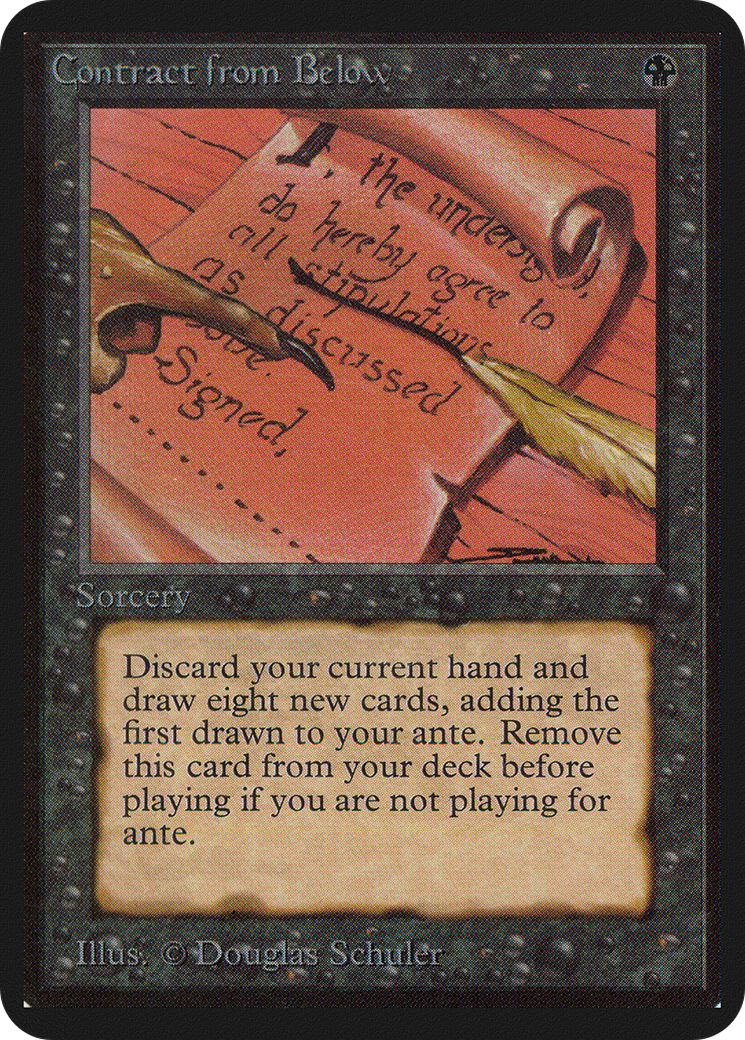 Contract from Below (LEA-096) - Limited Edition Alpha