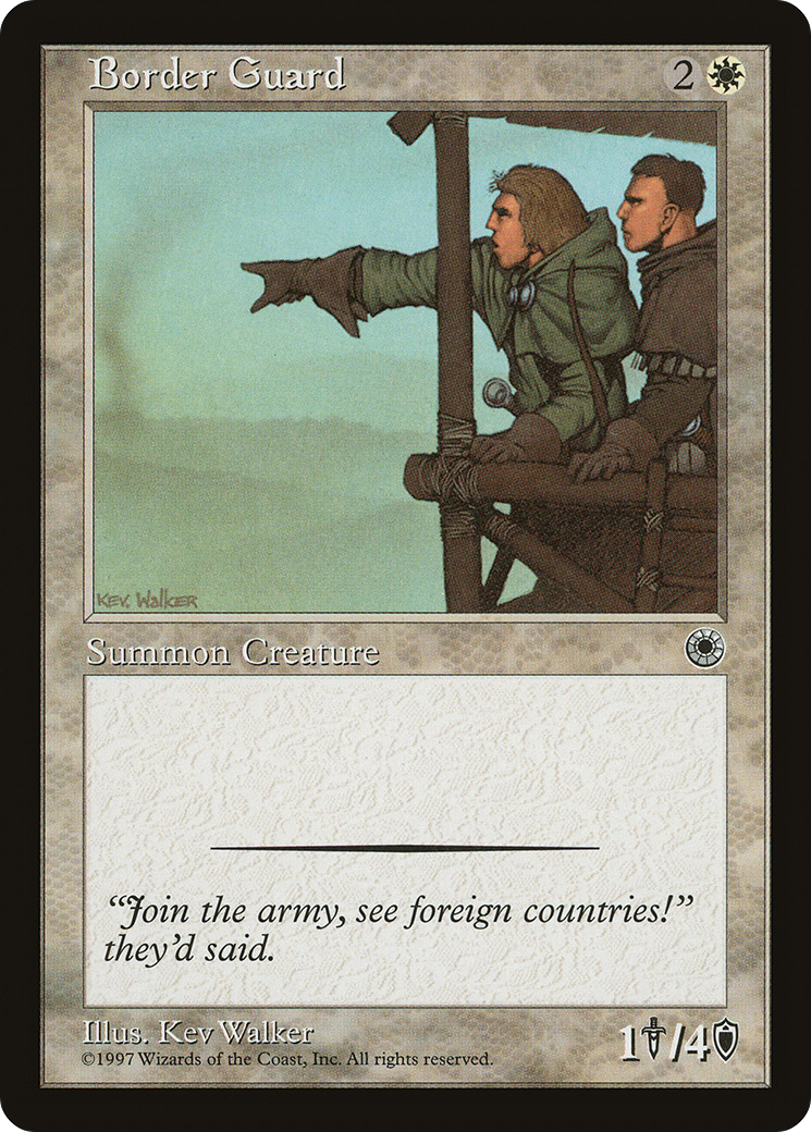 Border Guard (POR-9) - Portal
