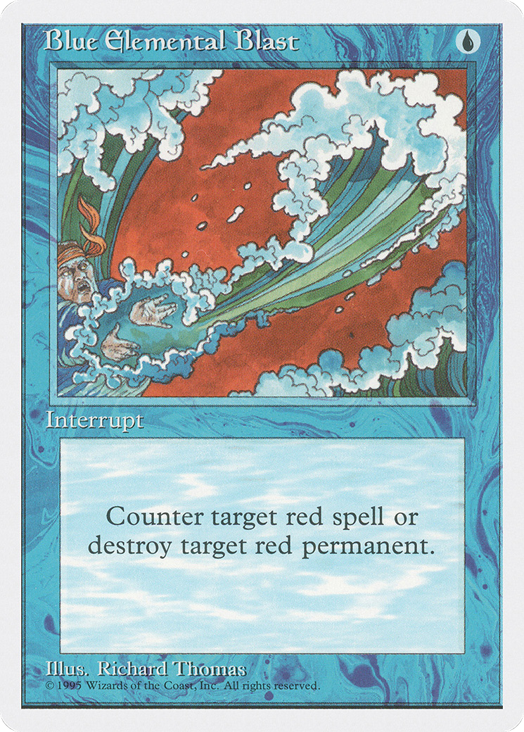 Blue Elemental Blast (4ED-63) - Fourth Edition