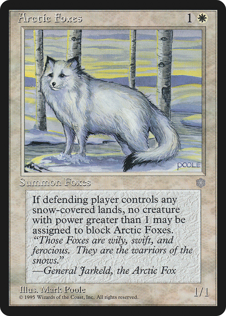 Arctic Foxes (ICE-2) - Ice Age