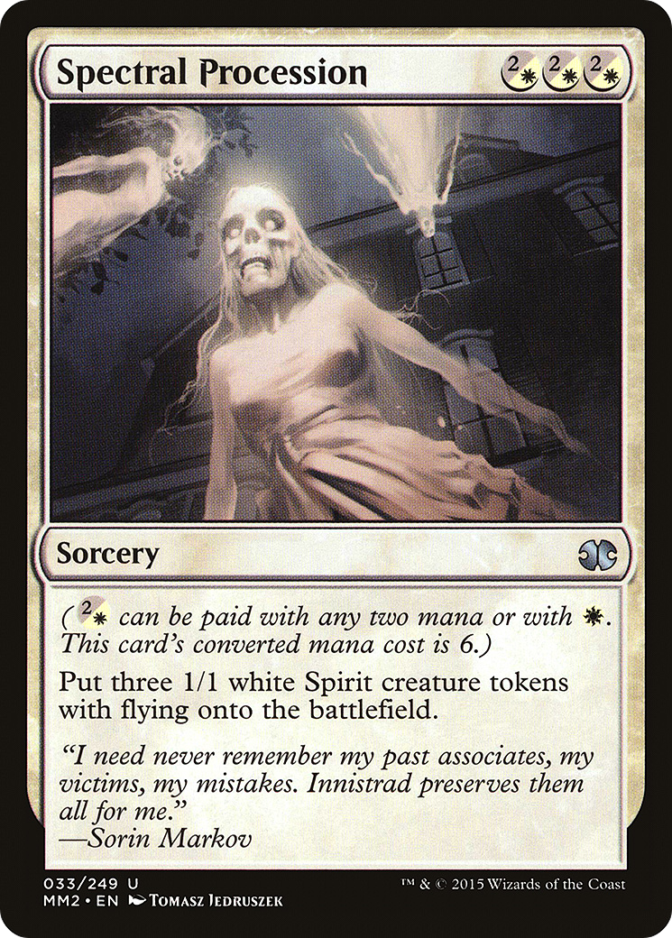 Spectral Procession (MM2-033) - Modern Masters 2015