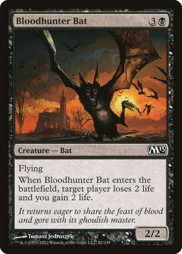 Bloodhunter Bat (M13-082) - Magic 2013