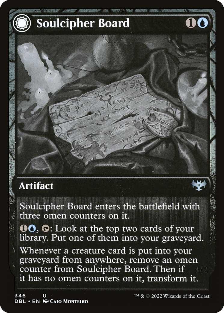 Soulcipher Board (DBL-346) - Innistrad: Double Feature: (Double Faced Transform)