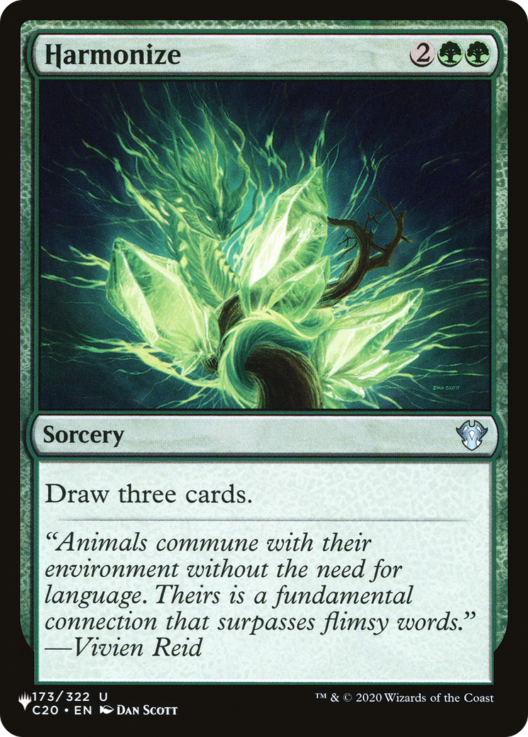 Harmonize (C20) (LIST-173) - The List