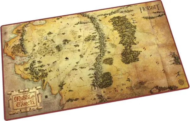 The Hobbit - Middle Map - Playmat