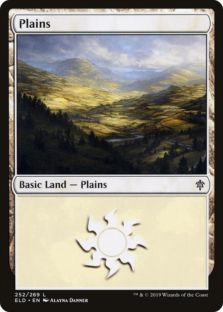 Plains (252) (ELD-252) - Throne of Eldraine