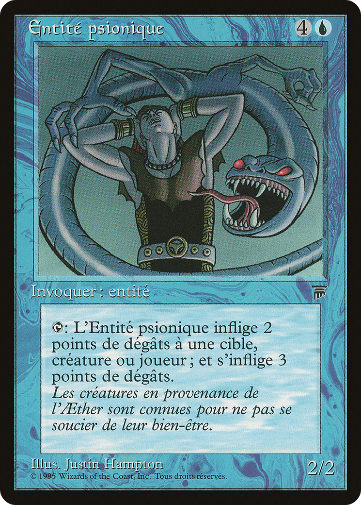 Psionic Entity (French) - "Entite psionique" (REN-038) - Renaissance
