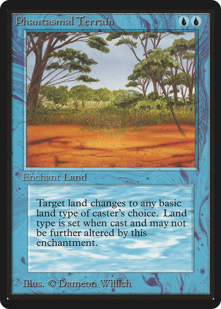 Phantasmal Terrain (LEB-69) - Limited Edition Beta