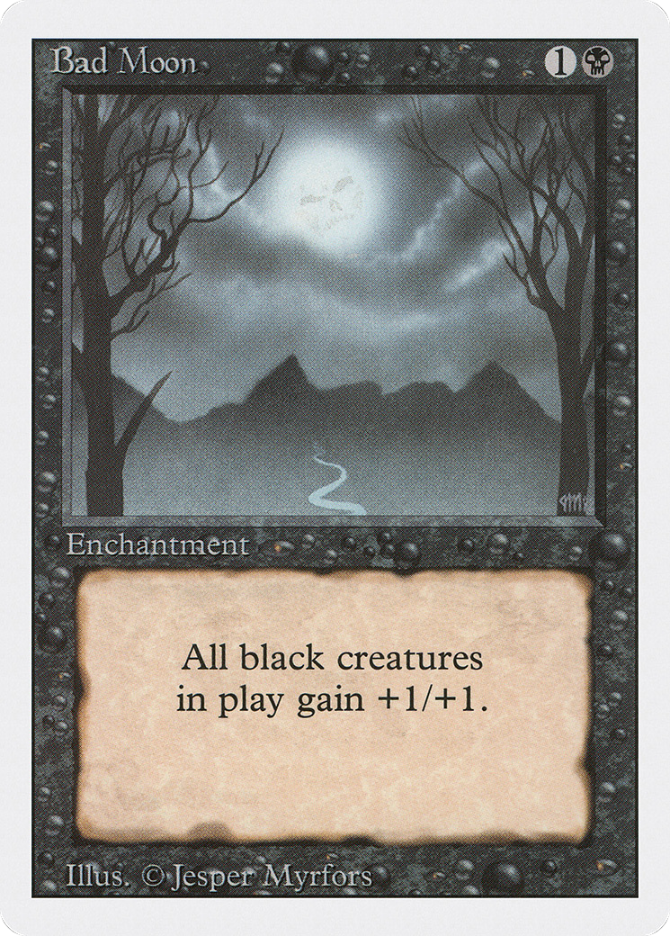 Bad Moon (3ED-94) - Revised Edition