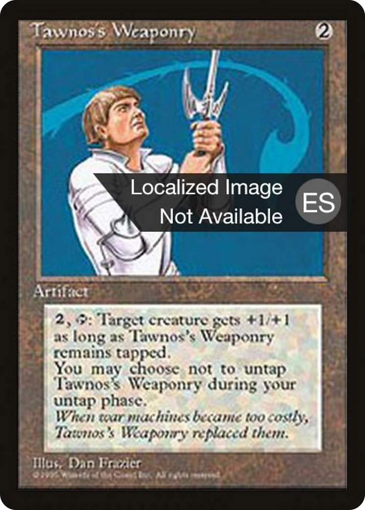 Tawnos's Weaponry (4BB-349) - Fourth Edition Foreign Black Border
