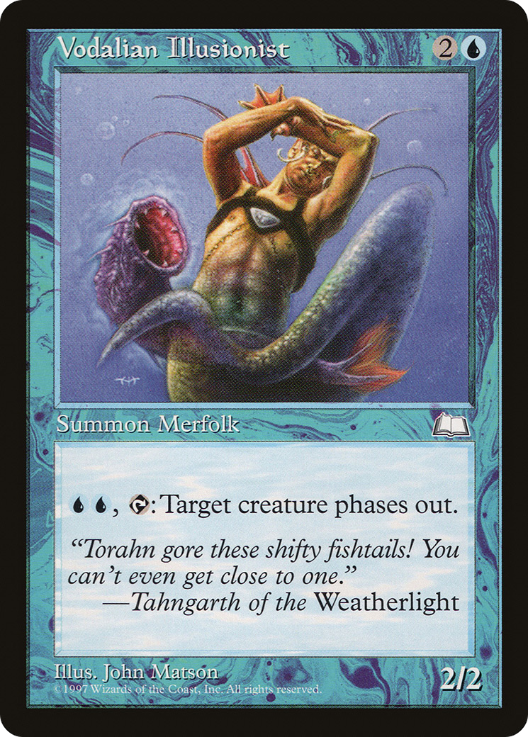 Vodalian Illusionist (WTH-58) - Weatherlight