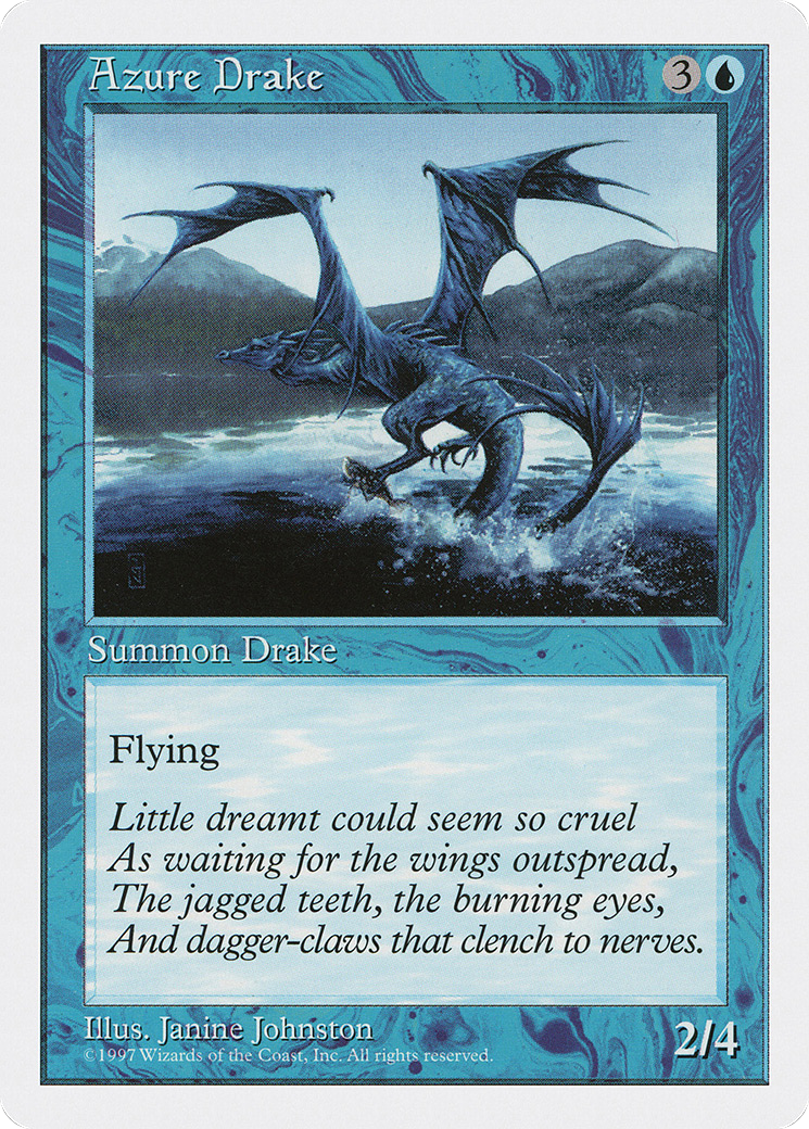 Azure Drake (5ED-73) - Fifth Edition