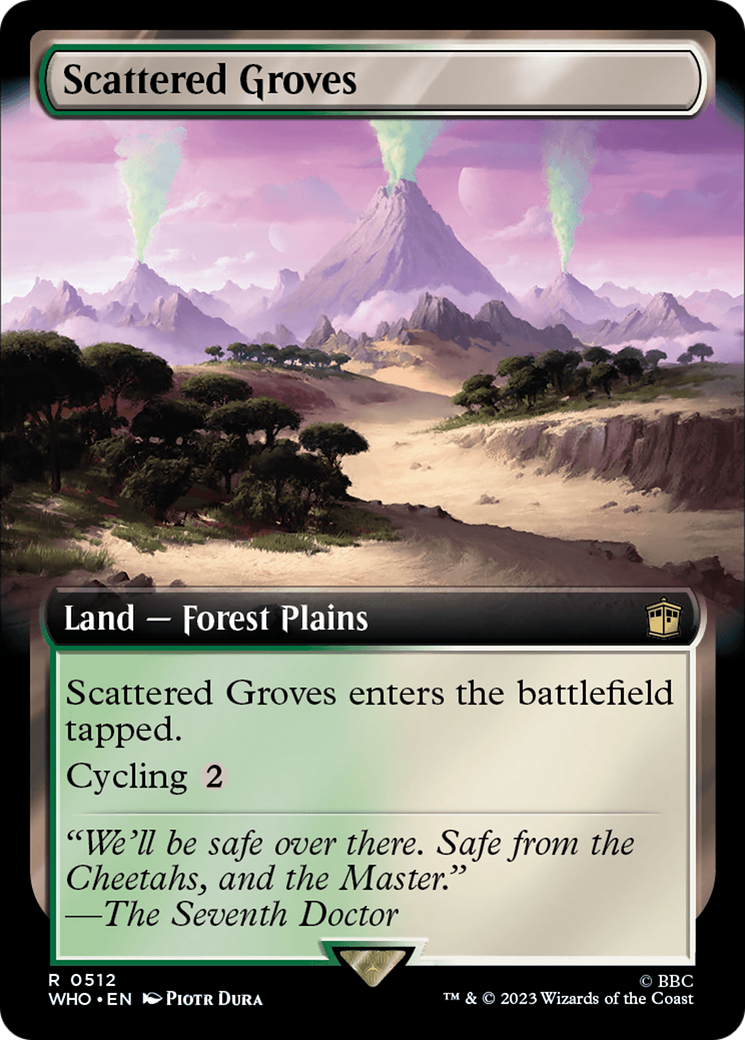 Scattered Groves (Extended Art) (WHO-512) - Doctor Who: (Extended Art)