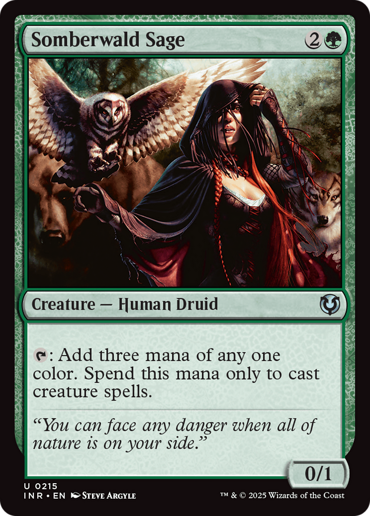 Somberwald Sage (INR-215) - Innistrad Remastered Foil