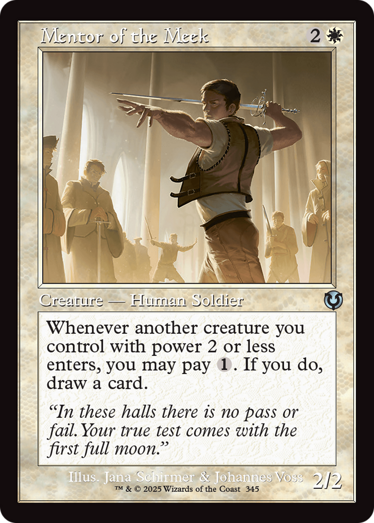 Mentor of the Meek (INR-345) - Innistrad Remastered Foil