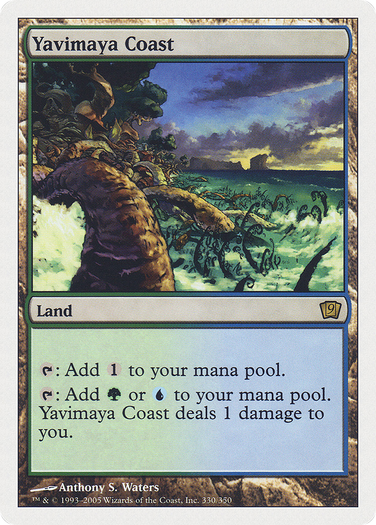 Yavimaya Coast (9ED-330) - 9th Edition