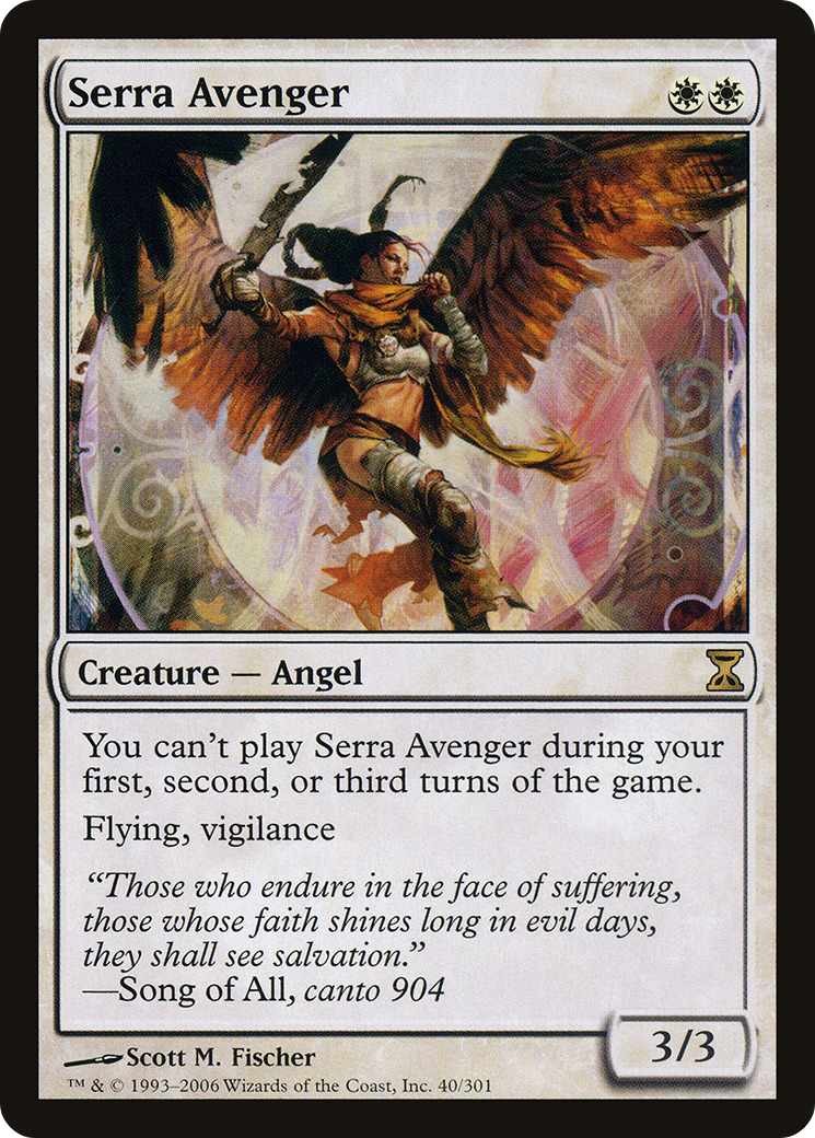 Serra Avenger (TSP-040) - Time Spiral