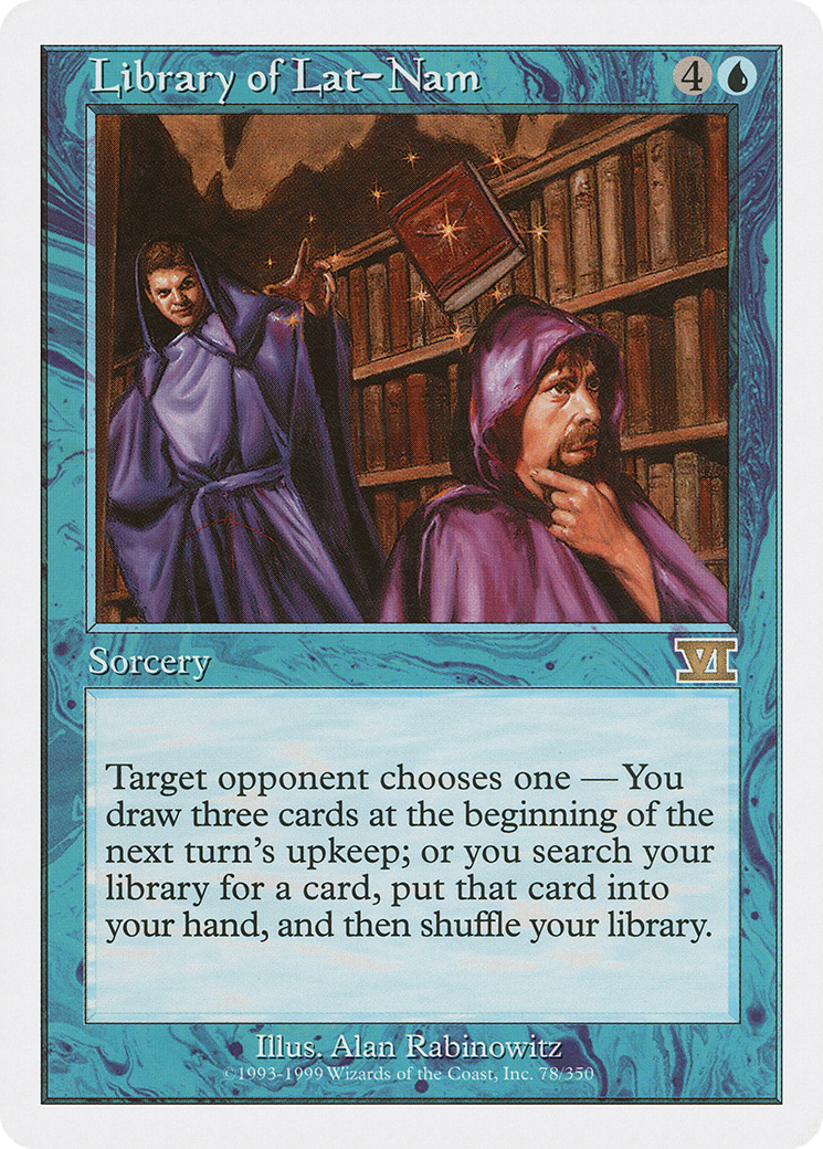 Library of Lat-Nam (6ED-078) - Classic Sixth Edition