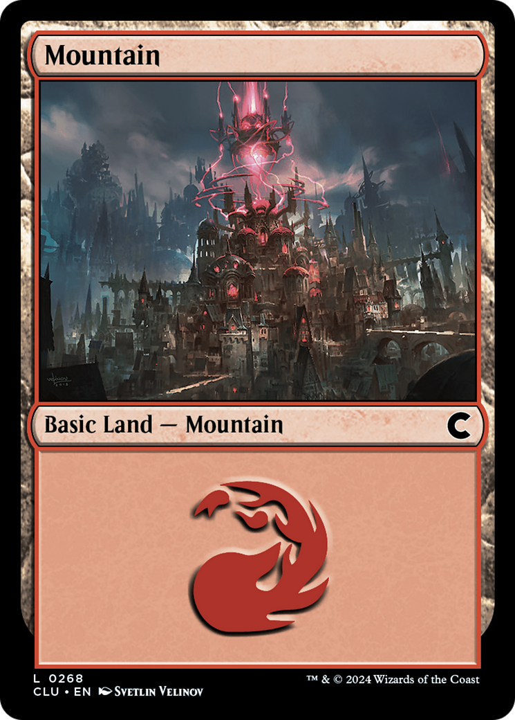 Mountain (0268) (CLU-268) - Ravnica: Clue Edition