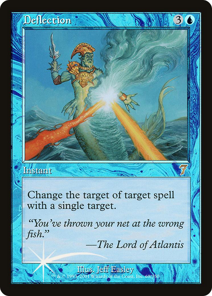 Deflection (7ED-069) - 7th Edition Foil