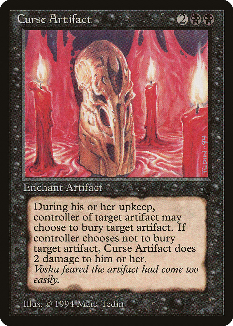 Curse Artifact (DRK-43) - The Dark