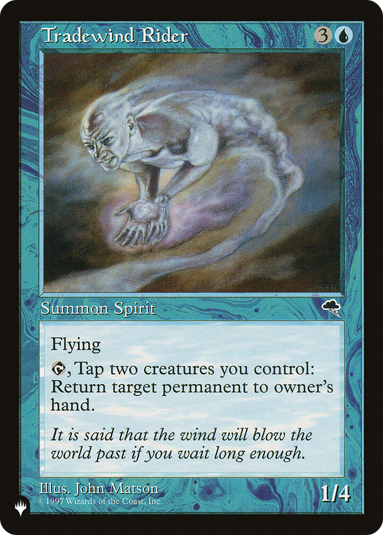 Tradewind Rider (LIST-98) - The List