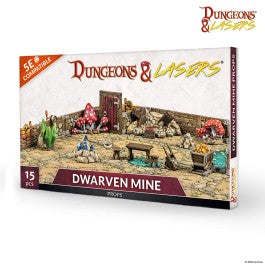 Dungeon And Lasers - Dwarven Mine Props