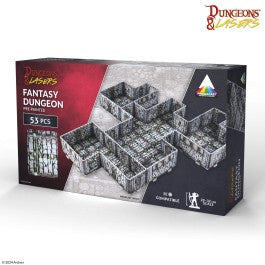 Dungeon And Lasers - Fantasy Dungeon: Pre-Painted