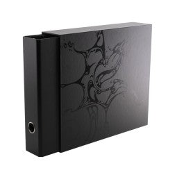 Dragon Shield Binder: Sanctuary Slipcase 4 Ring - Black