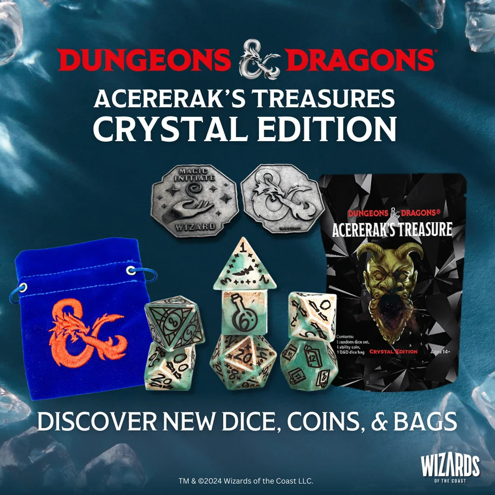 Dungeons and Dragons - Acererak's Treasure Packs - Crystal Edition