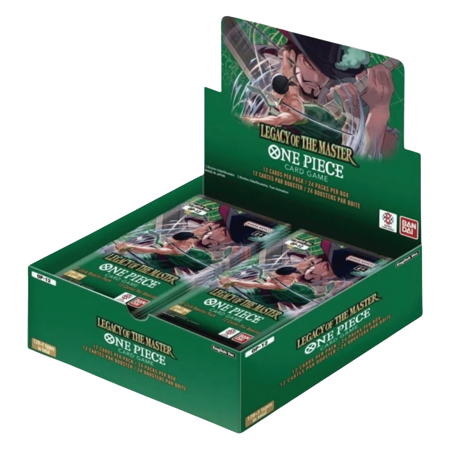 OP12 - One Piece - Legacy of the Master - Booster Box