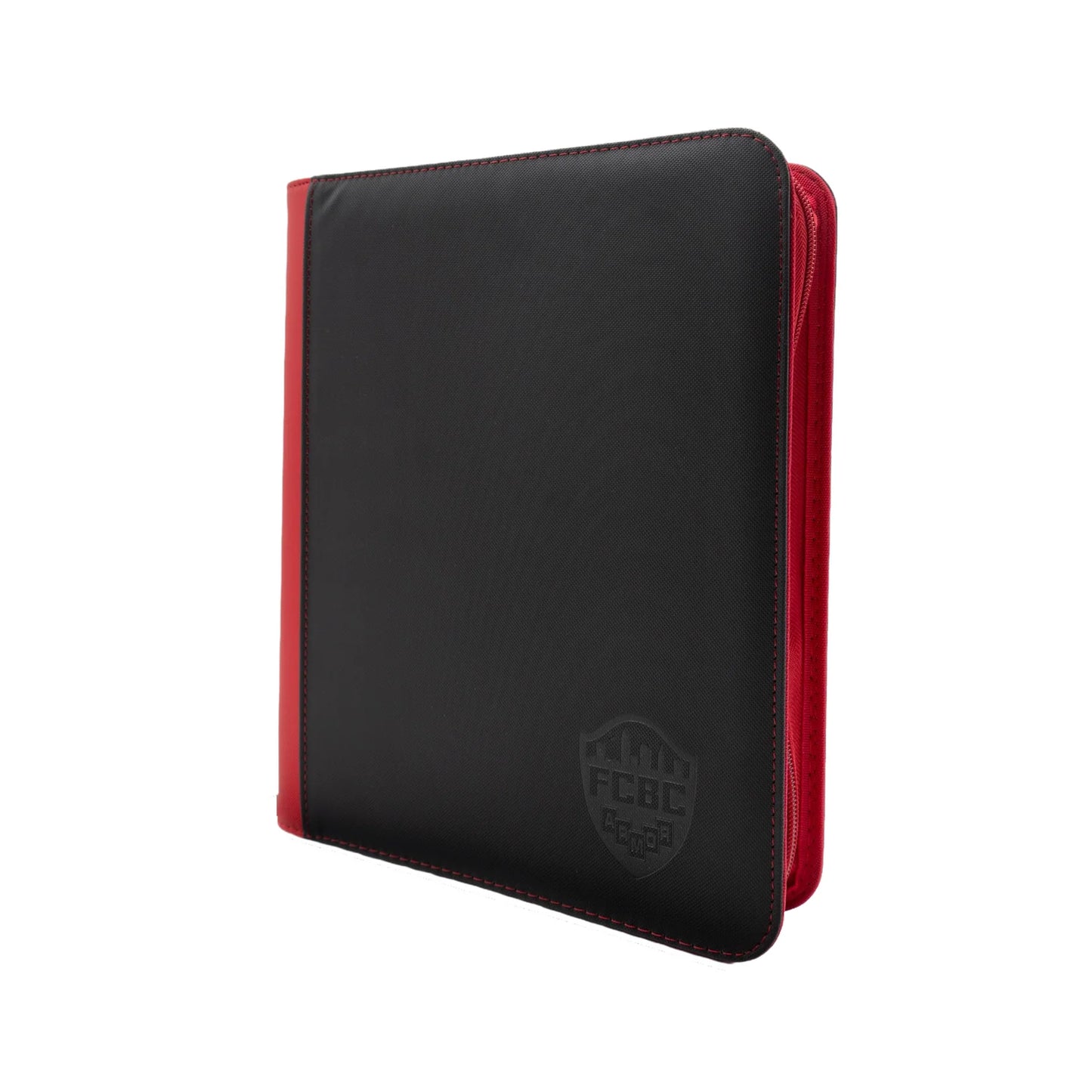 4-Pocket - Black w/ Red - FCBC - Binder