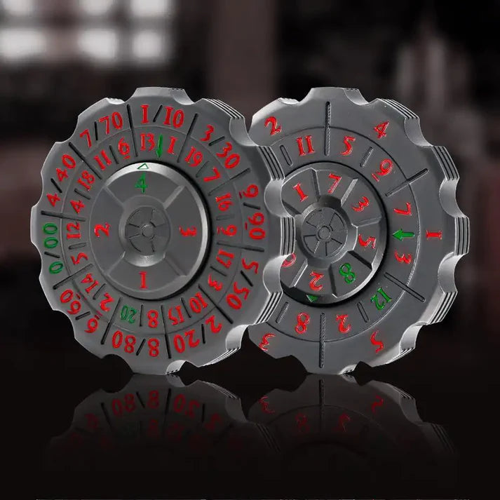 Grey 2-in-1 D&D Dice & Fidget Spinner