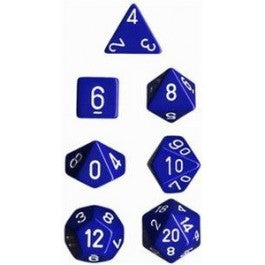 Opaque Blue 7-Die Set