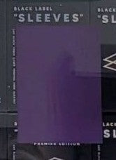 Cardware: Black Label Standard Sleeves (105 Ct) - Purple