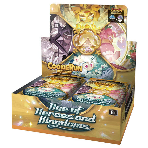 CookieRun TCG - Age of Heroes and Kingdoms - Booster Box Case (8 Boxes)