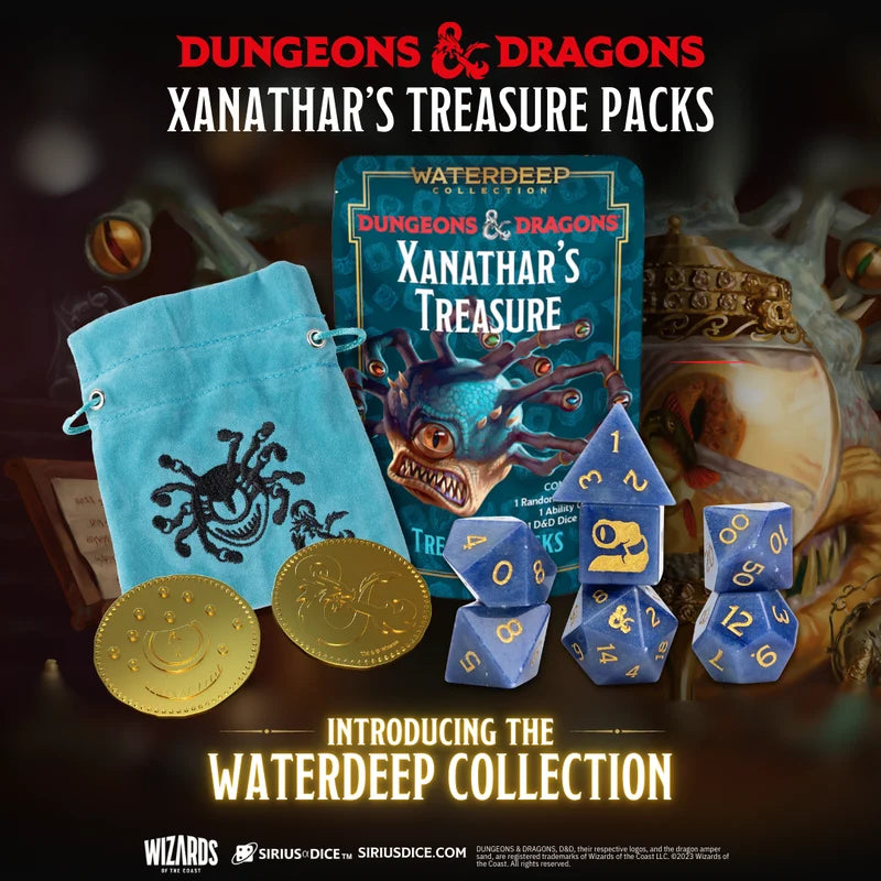 Dungeons and Dragons - Xanathar's Treasure Packs - Waterdeep Collection