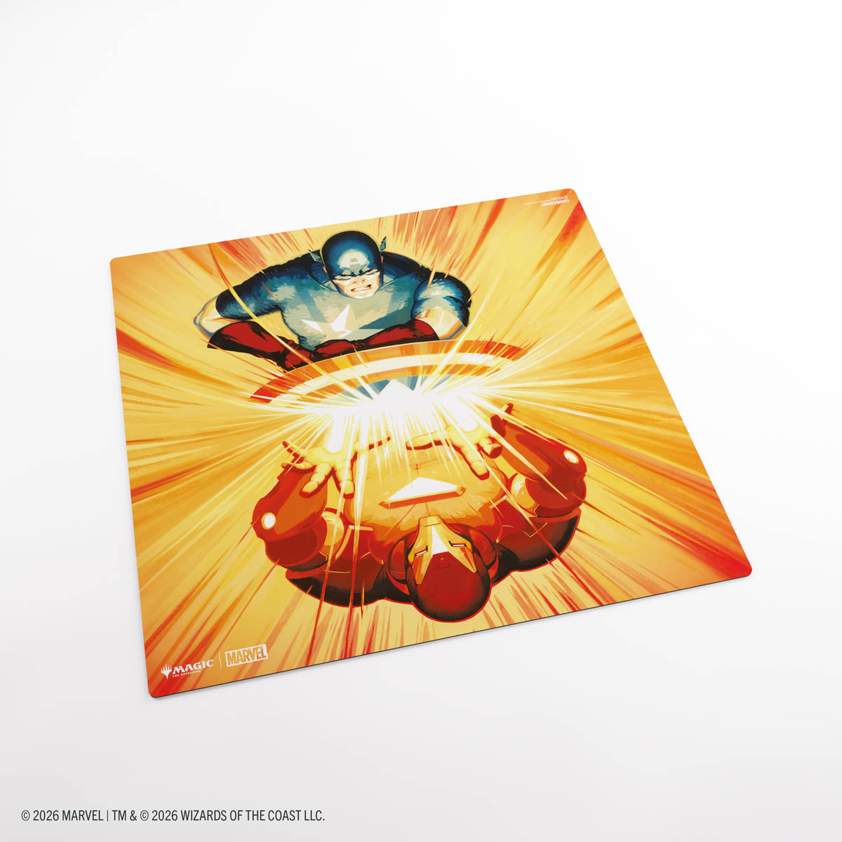 Prime 2-Player Playmat - Magic the Gathering - Marvel Super Heroes - Iron Man & Captain America