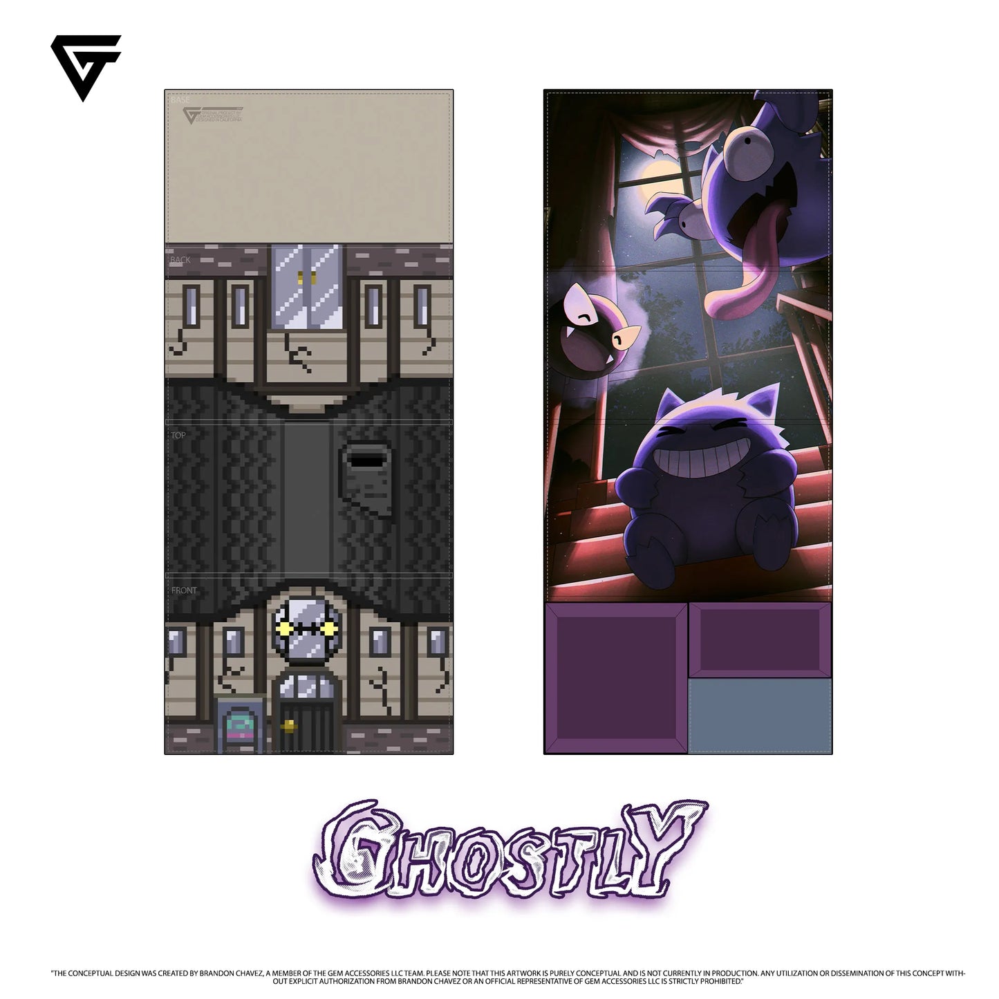 GHOSTLY - Deck Box - GemTech